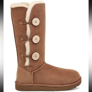 Bailey Suede Button Triplet II Water-Repellent Tall Boots New size 8